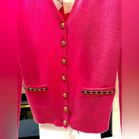 NWT Generation Love Hot pink cardigan in size small. - Picture 2 of 12